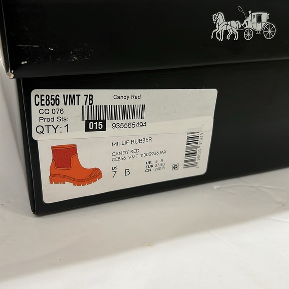 Coach Rain Boots 🍒 - Picture 12 of 12